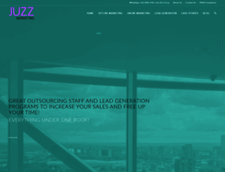 juzzmarketingservices.com screenshot