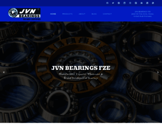 jvnbearings.com screenshot