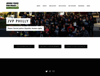 jvpphilly.org screenshot