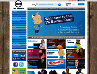 jw-brown.co.uk screenshot