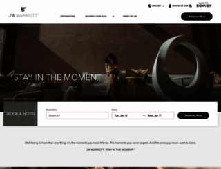 jw.marriott.com screenshot