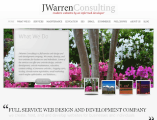 jwarrenconsulting.com screenshot