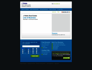 jwatts.net screenshot