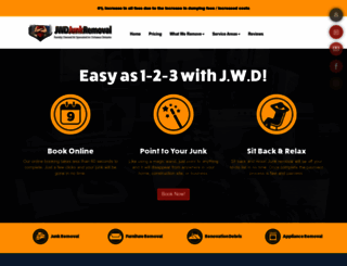 jwdjunkremoval.ca screenshot