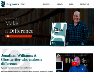 jwghostwriter.com screenshot