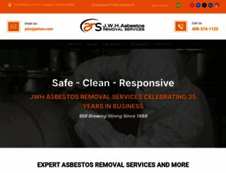 jwhasbestosremovalservices.com screenshot