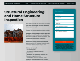 jwstructuralinspection.com screenshot