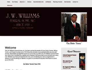 jwwilliams.com screenshot