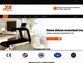 jx-fitness-equipment.com screenshot