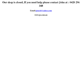 jx.com.au screenshot