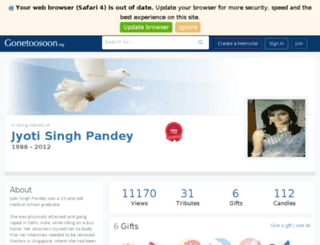 jyoti-singh-pandey.gonetoosoon.org screenshot