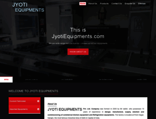 jyotiequipments.com screenshot
