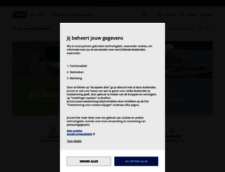 jysk.nl screenshot