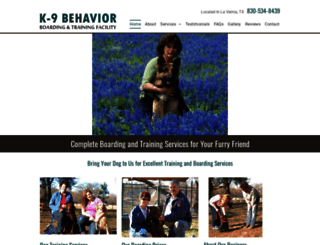 k-9behavior.com screenshot