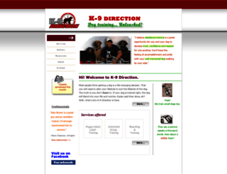 k-9direction.com screenshot