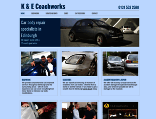k-and-ecoachworks.co.uk screenshot