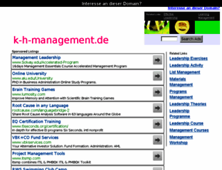 k-h-management.de screenshot