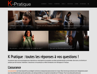 k-pratique.com screenshot