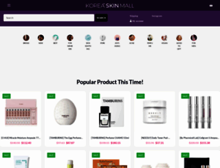 k-skinmall.com screenshot