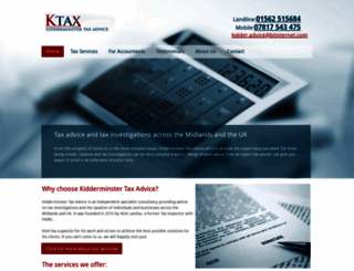 k-tax.co.uk screenshot
