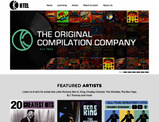 k-tel.com screenshot