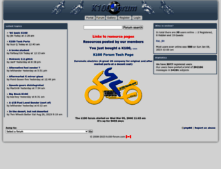 k100-forum.com screenshot
