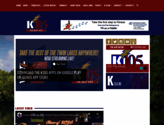 k105.com screenshot