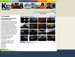 k12academics.com screenshot