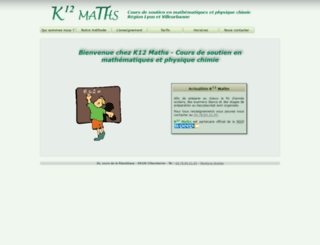 k12maths.com screenshot