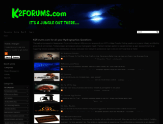 k2forums.com screenshot