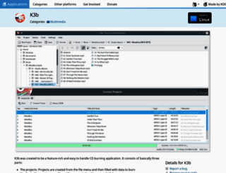 k3b.org screenshot