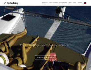 k6yachting.com screenshot