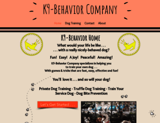 k9-behavior.com screenshot