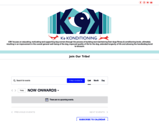 k9konditioning.com screenshot