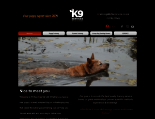 k9services.co.nz screenshot