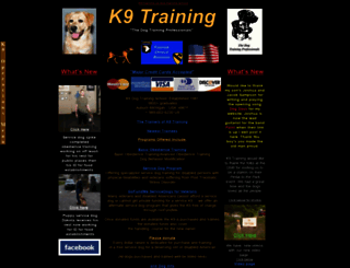 k9training.us screenshot