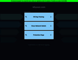 k9union.com screenshot