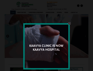 kaavyaclinic.in screenshot