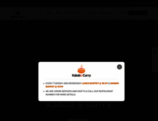kababandcurry.com screenshot