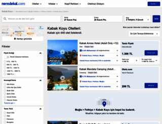 kabak-koyu.neredekal.com screenshot
