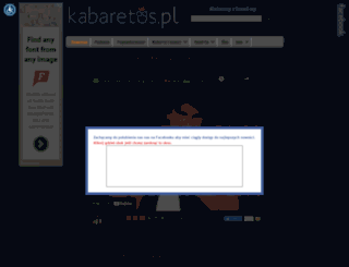 kabaretos.pl screenshot