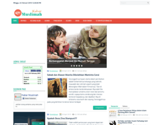 kabarmuslimah.com screenshot