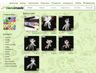 kabaty-a-saka.handmade.sk screenshot