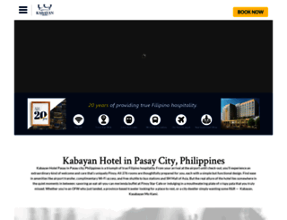 kabayanhotel.com.ph screenshot