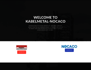 kabelmetal-nocaco.com screenshot