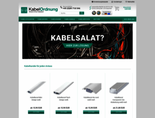 kabelordnung.com screenshot