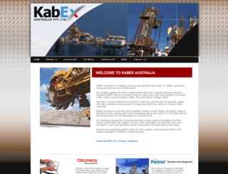 kabex.com.au screenshot