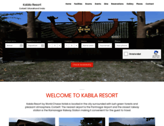 kabila-resort-corbett.wchotels.com screenshot