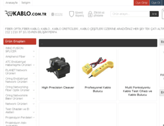 kablo.com.tr screenshot