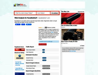 kacakbahis21.com.cutestat.com screenshot
